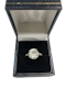 4.68ct Deco French diamond platinum ring - image 1