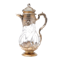 French silver and glass Claret Jug, c. 1890 - image 1
