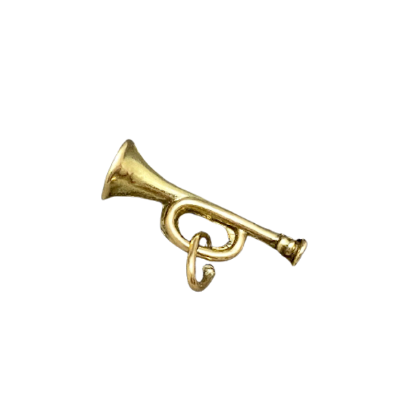Charm in 9ct Gold Trumpet date circa 1950, Lilly's Attic since 2001 - image 1