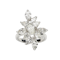 Platinum Fancy Diamond Cluster Ring, 3.71ct - image 1