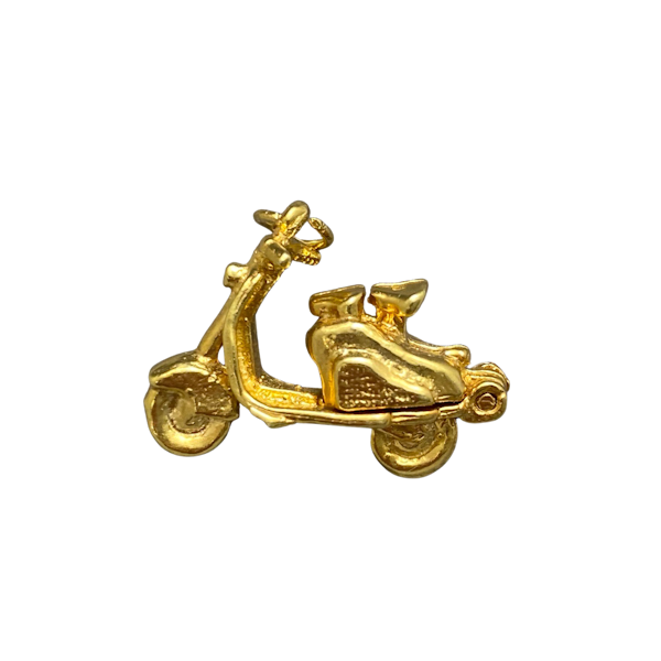 18ct Gold Vermeil Vespa Charm date circa 1950, Lilly's Attic since 2001 - image 1