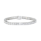 Modern Diamond and Platinum Line Bracelet 13.95ct - image 1