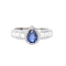 Pear Shaped Sapphire And Diamond Ring. S. Greenstein - image 1
