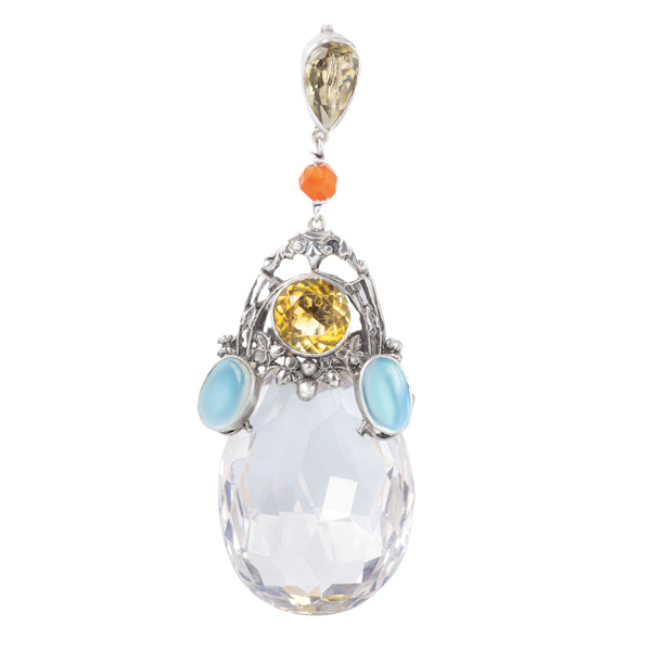 A Rock Crystal Pendant by Amy Sandheim - image 2