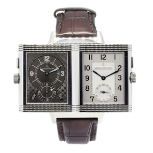 Jaeger-LeCoultre Reverso | Grande Taille | Steel | Duoface | Day & Night | Papers | Manual winding