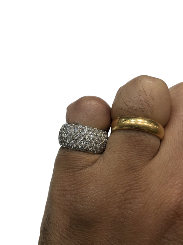Full eternity diamond ring - image 1