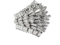 Cool hedgehog tapering baguette diamond ring SKU: 5483 DBGEMS - image 1