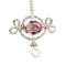Edwardian pink topaz pendant SKU: 5480 DBGEMS - image 1