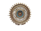 Etruscan revival enamel 18ct brooch SKU: 5489 DBGEMS - image 1