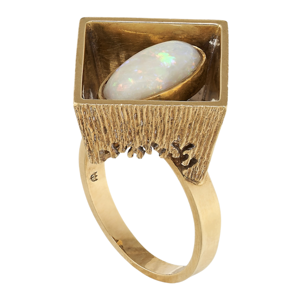 An Abstract Opal Ring - image 1