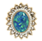 Black Opal Brooch - image 1