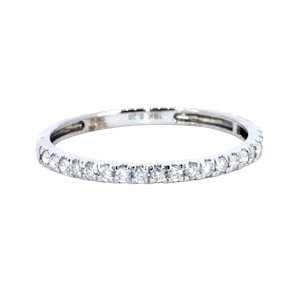 Diamond Half Eternity Ring S. Greenstein