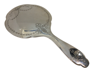Antique Silver Hand Mirror