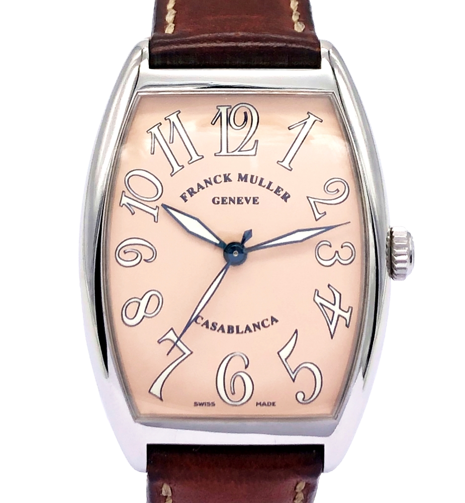 FRANCK MULLER CASABLANCA PINK DIAL