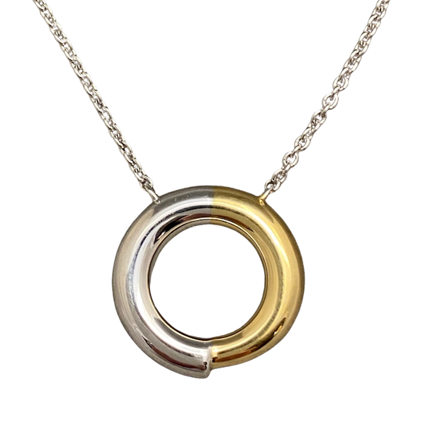 Pendant in 18k Yellow/White Gold date 2018 by LILLY SHAPIRO, Lilly's Attic since 2001 - image 1
