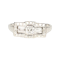 Art deco asscher cut and baguette diamond engagement ring SKU: 5709 DBGEMS - image 1