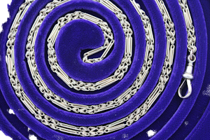 A very fine 15 Carat (marked) Yellow Gold Long Guard Chain. Circa 1880