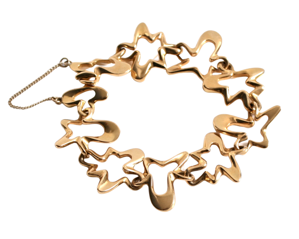 Georg Jensen 18k gold Splash bracelet - image 1