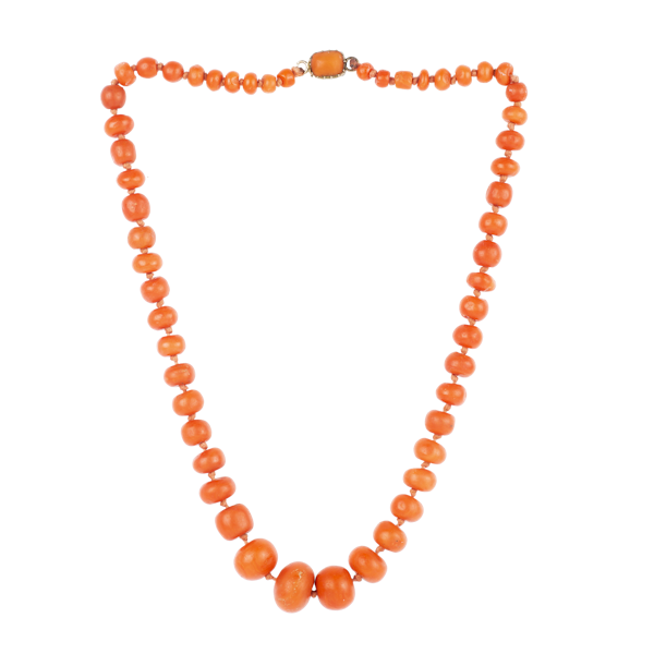 A Victorian Coral Necklace - image 1