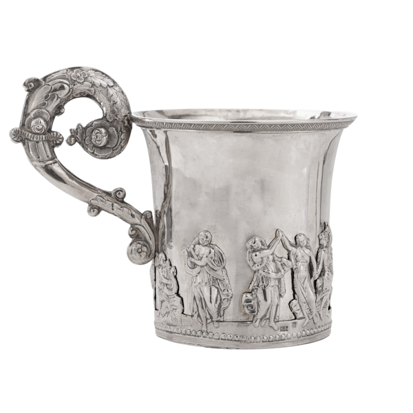 Russian silver cup with handle, Moscow 1835 - image 1