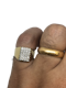 Diamond 18ct gold ring - image 1