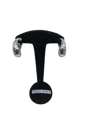 Fred Paris diamond earrings