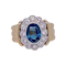 Sapphire and Diamond Ring - image 1