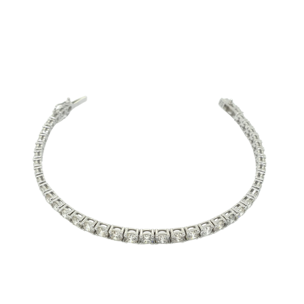 Diamond line bracelet D9.52Cts - image 1