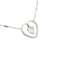 Heart shaped diamond pendant est1.0Cts - image 1