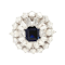 Superb sapphire and diamond dress ring SKU: 6013 DBGEMS - image 1