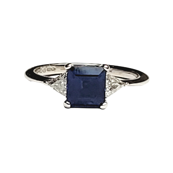 Sapphire and diamond ring SKU: 6044 DBGEMS - image 1