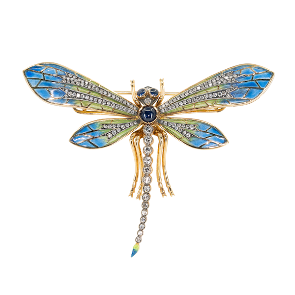 A Dragonfly Brooch Offered by The Gilded Lily - image 1