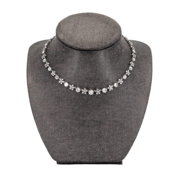 A Victorian Diamond Necklace Offered by The Gilded Lily - image 1