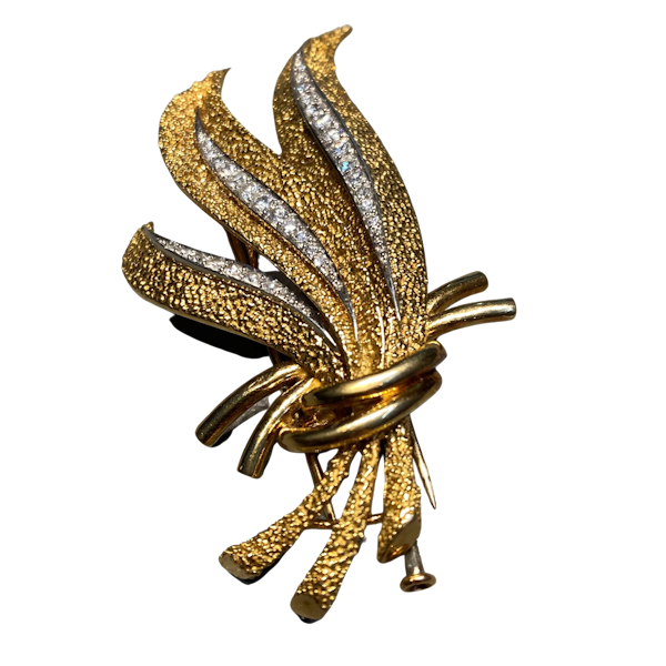 A stunning plume brooch - image 1