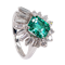 A Fine Emerald Dress Ring Offered by The Gilded Lily. - image 1
