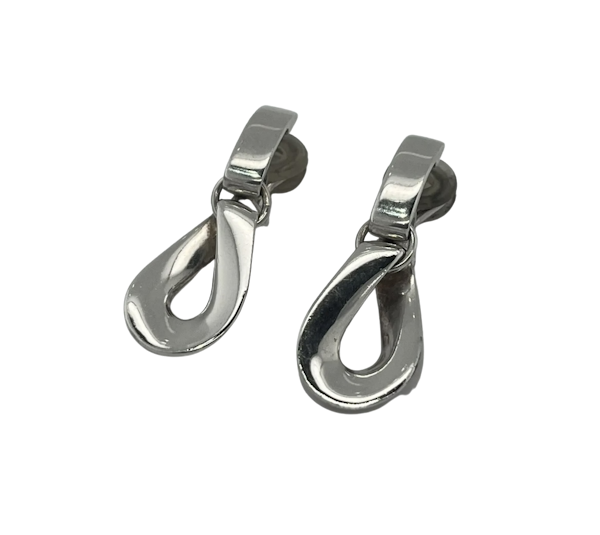 Georg Jensen Earrings Clip Infinity 452 - image 1