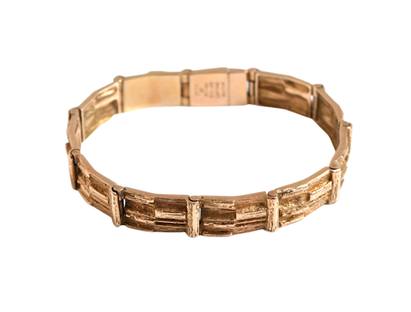 Bjorn Weckstrom 14k gold bracelet - image 1