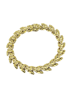 Georg Jensen 18k Vintage gold bracelet