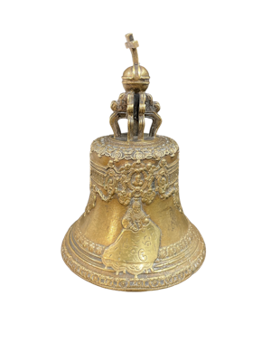 Russian 19th century bronze Tsar Bell