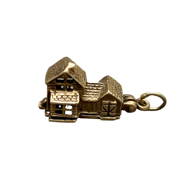 Charm House in 9ct Gold dated London 1978, Lilly's Attic since 2001 - image 1