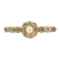 French Natural Pearl and Diamond Pin Brooch - image 1