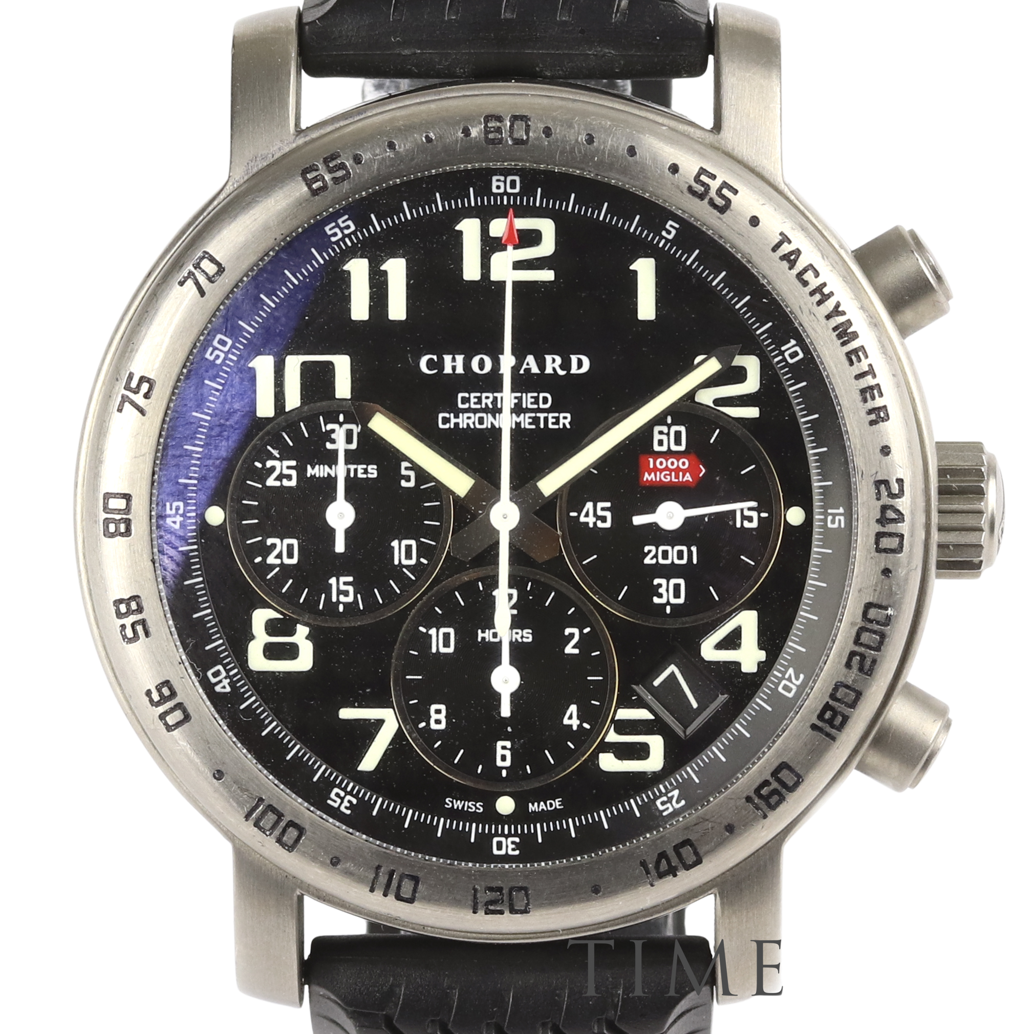 Chopard Mille Miglia Titanium 40mm Chronograph. Competitors watch