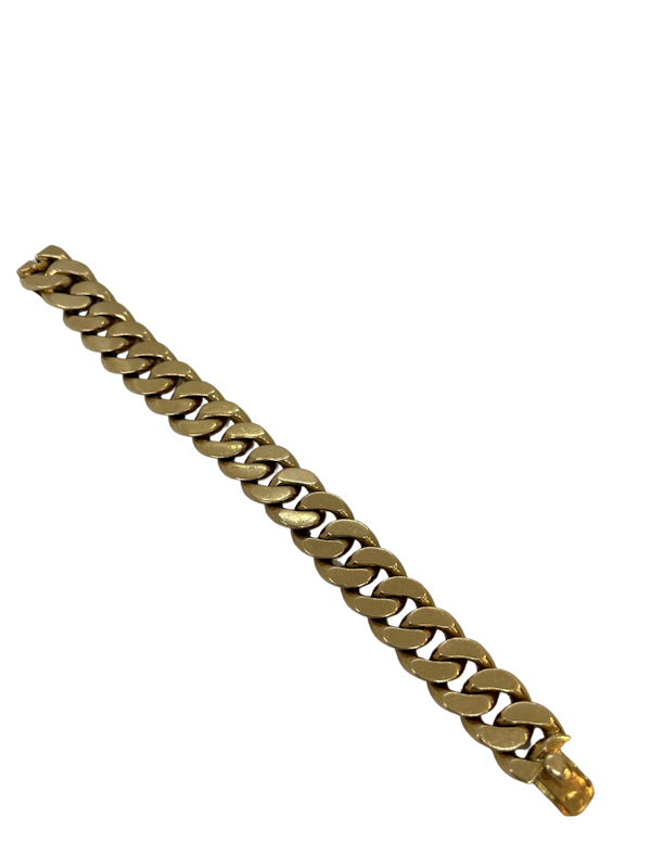 1970,s French 18ct gold bracelet at Deco&Vintage Ltd - image 1