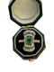 Lovely Edwardian emerald diamond platinum ring at Deco&Vintage Ltd - image 1