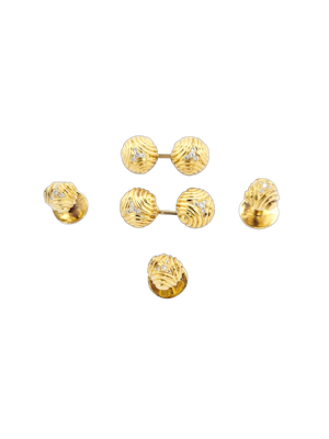 BVLGARI cufflinks and buttons SKU: 6577 DBGEMS