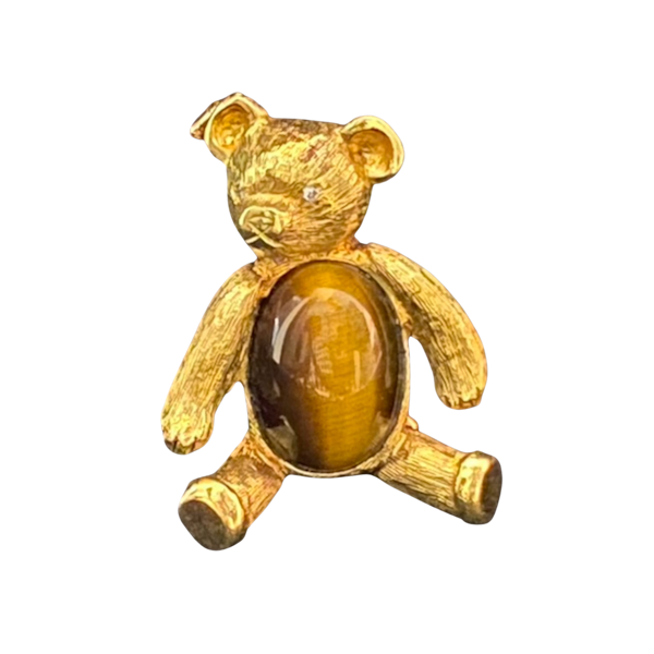 Teddy Bear Brooch - image 1