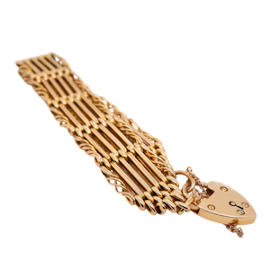 Victorian  gold gate bracelet