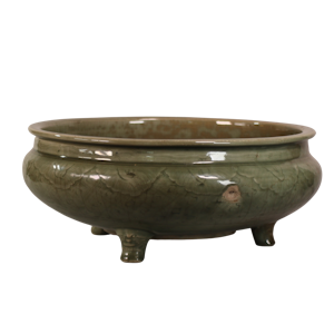 Massive Chinese 'longquan' celadon tripod censer, early Ming dynasty (1368-1644) Price: £2,200 subject to availability