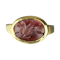 Gold ring with a garnet intaglio of Pegasus. Sasanian, 3rd - 7th century AD. - image 1