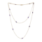 Antique Amethyst and Gold Long Chain Necklace, Circa 1920 - image 1